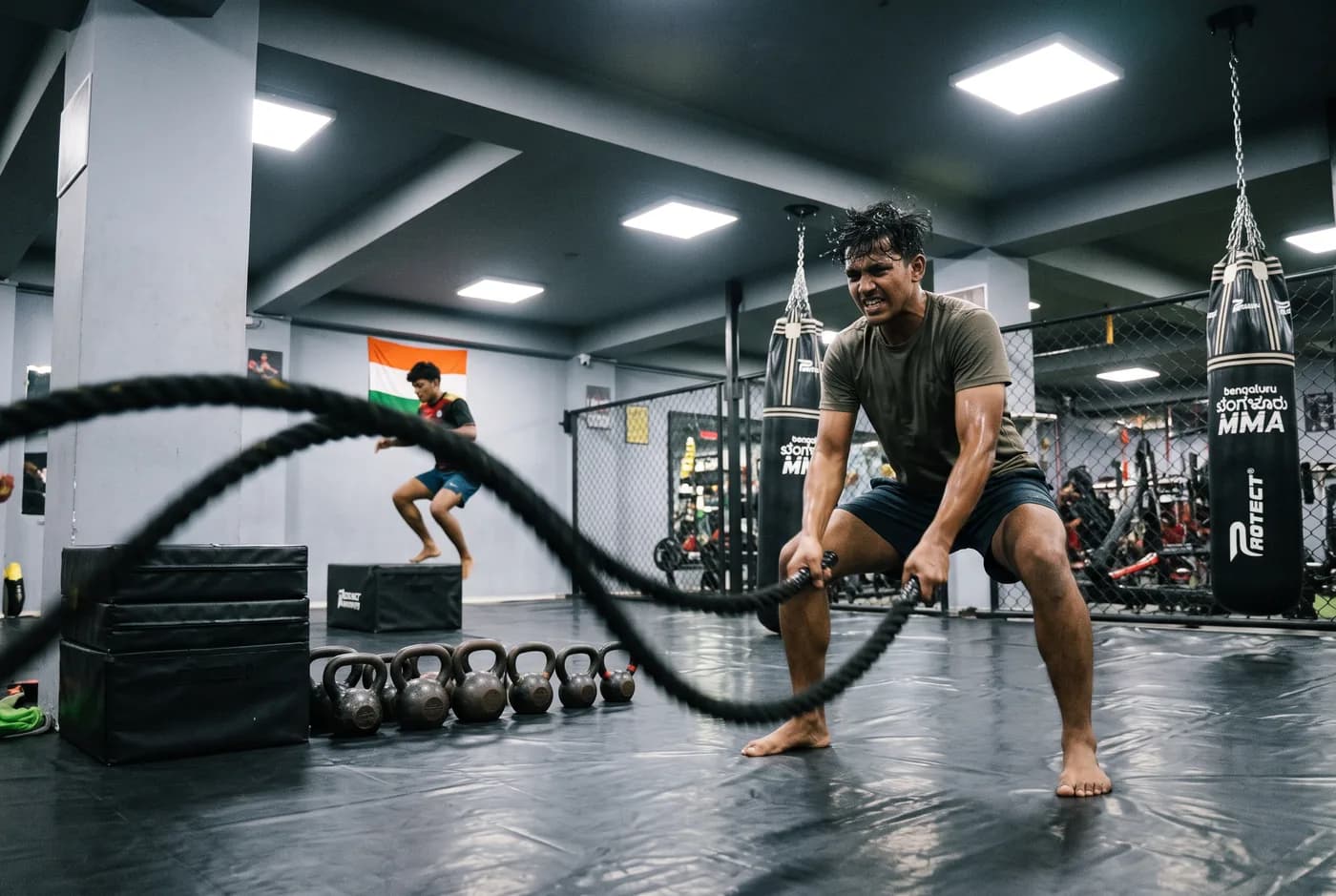 Strength & Conditioning training at Bengaluru MMA